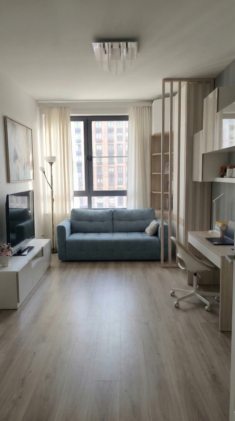 Дизайн гостиной в стиле Без стиля — фото интерьера от нейросети RoomGPT