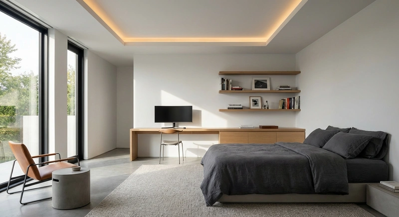 Дизайн детской в стиле Минимализм — фото интерьера от нейросети RoomGPT