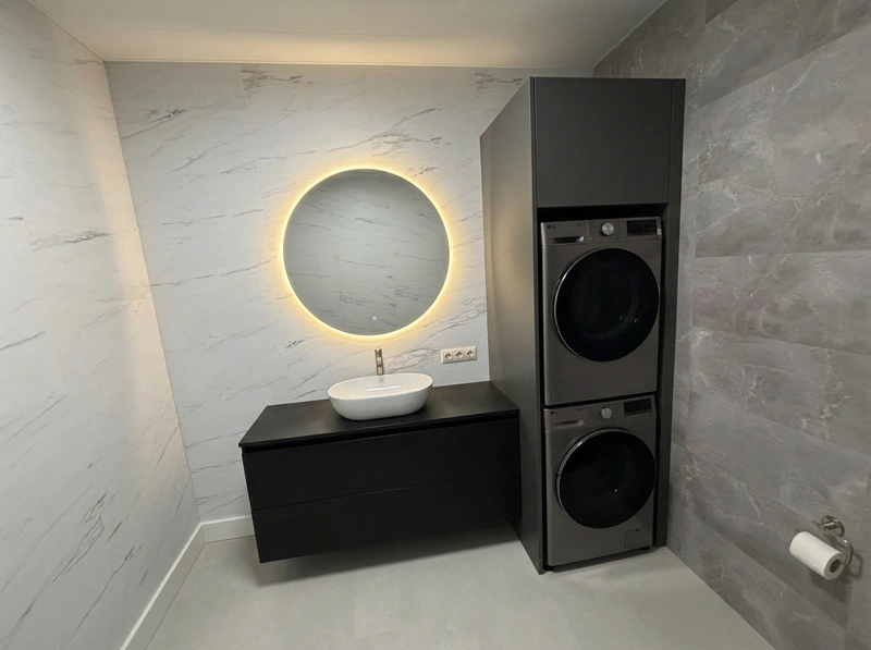 Дизайн ванной в стиле Без стиля — фото интерьера от нейросети RoomGPT