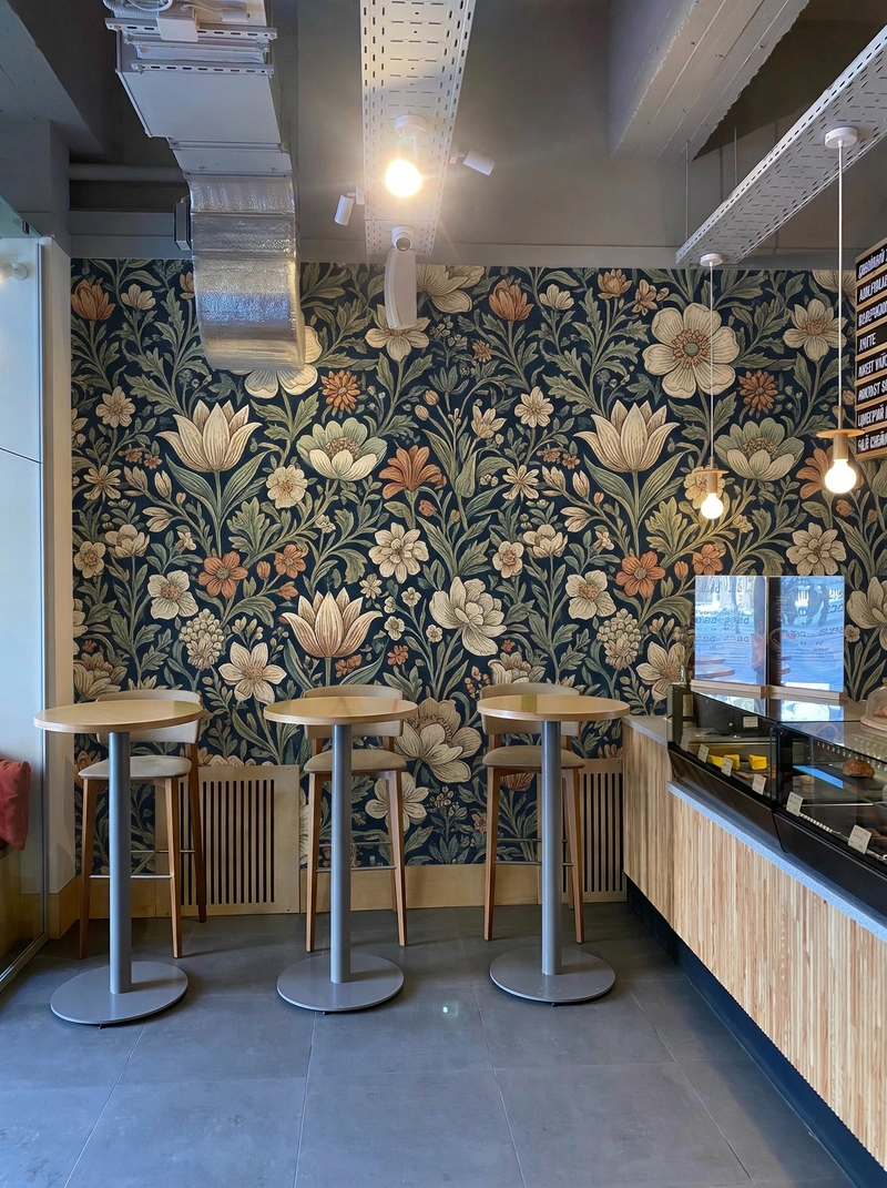 Дизайн интерьера в стиле Контемпорари — Гостиная от нейросети RoomGPT