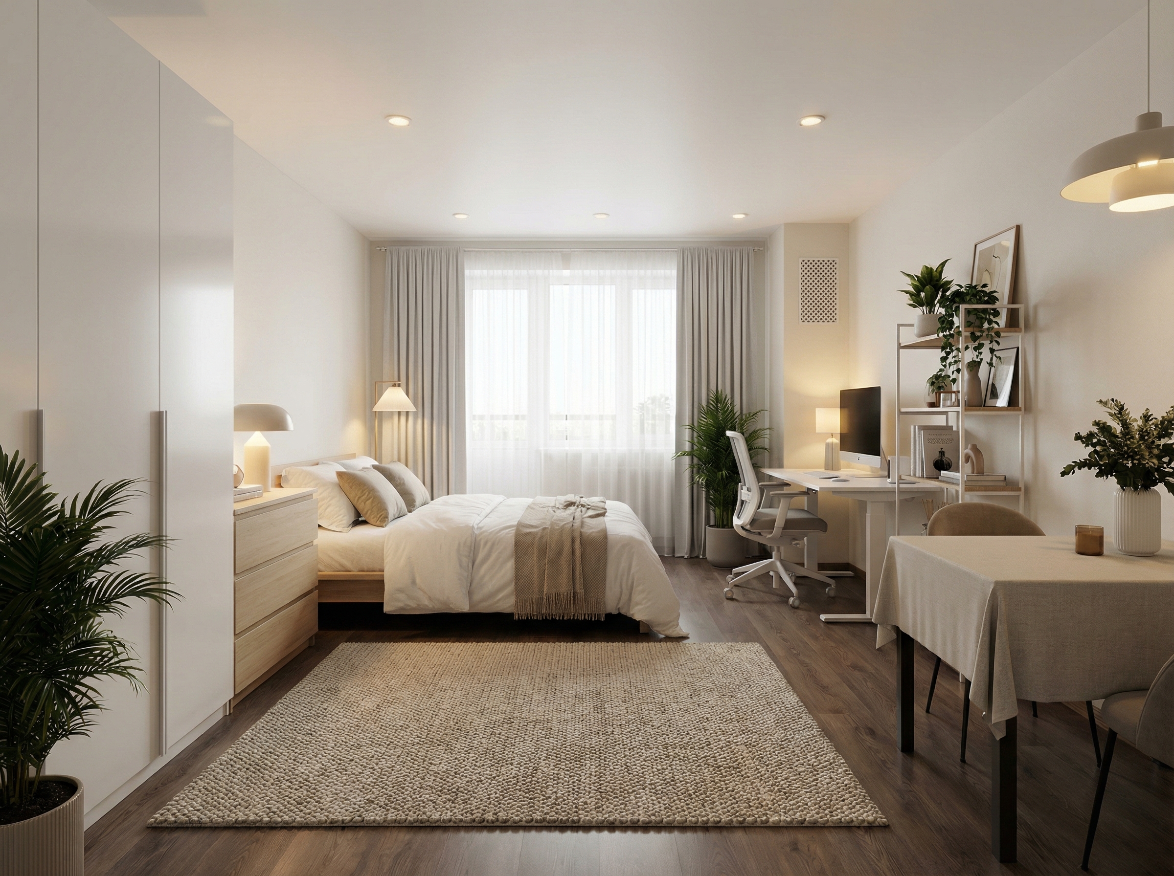 Дизайн гостиной в стиле Минимализм — фото интерьера от нейросети RoomGPT