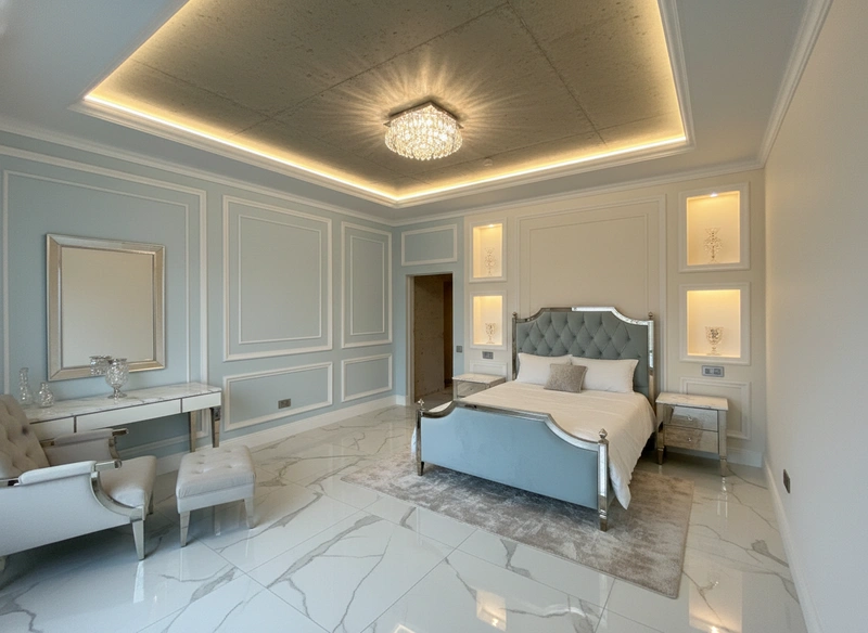 Дизайн детской в стиле Классика — фото интерьера от нейросети RoomGPT