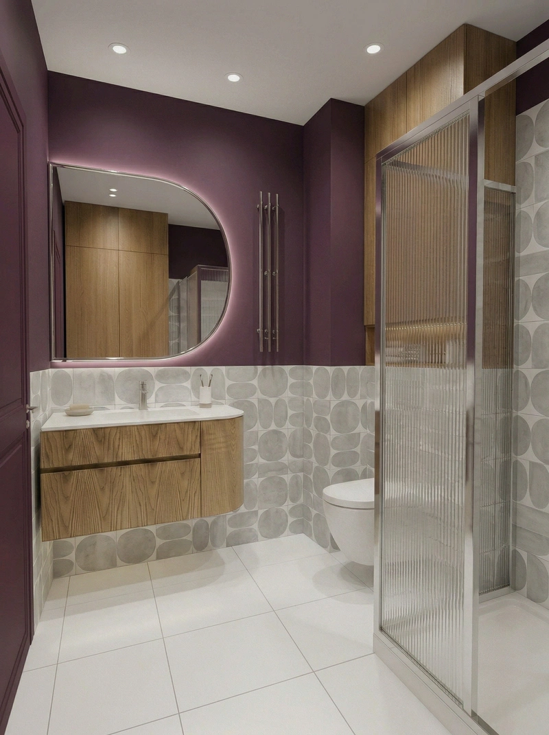 Дизайн ванной в стиле Без стиля — фото интерьера от нейросети RoomGPT