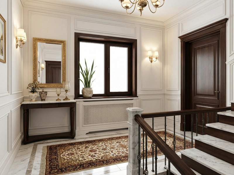 Дизайн интерьера в стиле Классика — Прихожая от нейросети RoomGPT