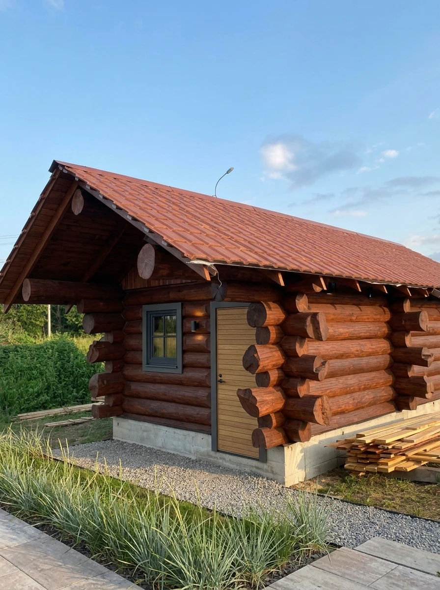 Дизайн фасада в стиле Сканди — фото от нейросети RoomGPT