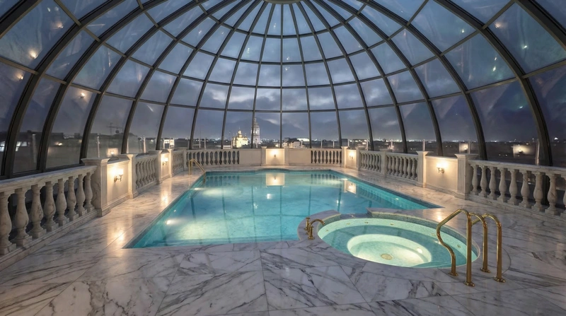 Дизайн ванной в стиле Классика — фото интерьера от нейросети RoomGPT