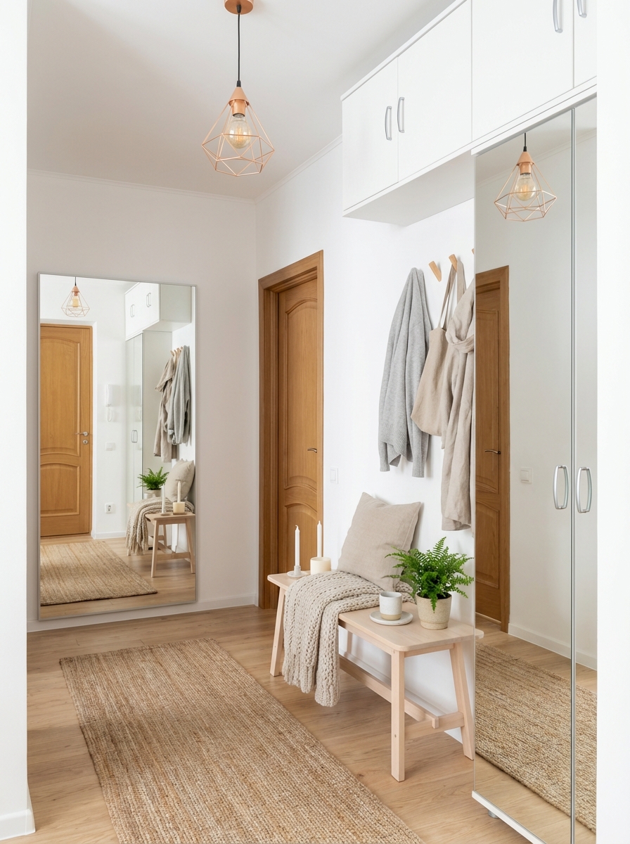 Дизайн гостиной в стиле Хюгге — фото интерьера от нейросети RoomGPT