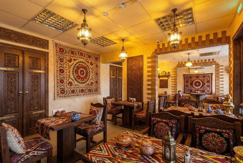 Дизайн интерьера в стиле Классика — Гостиная от нейросети RoomGPT