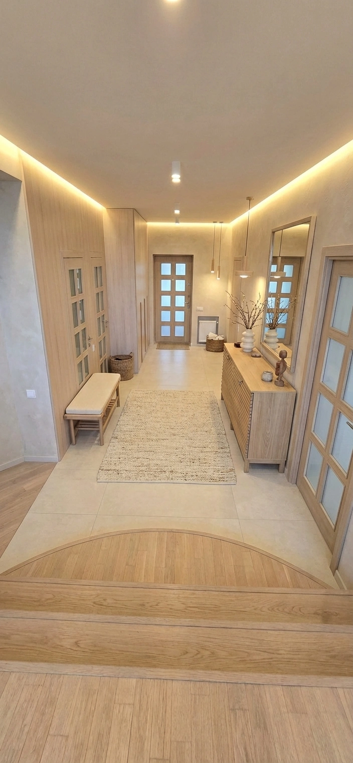 Дизайн интерьера в стиле Сканди — Гостиная от нейросети RoomGPT