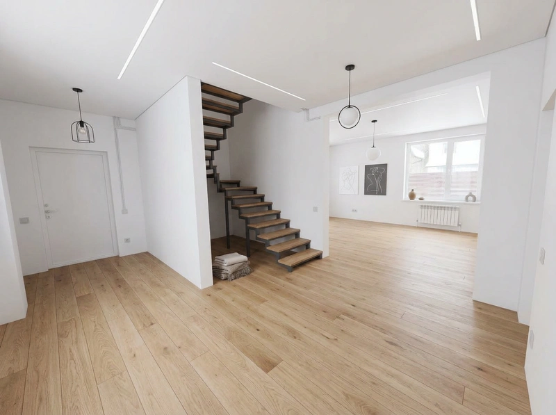 Дизайн интерьера в стиле Хюгге — Гостиная от нейросети RoomGPT