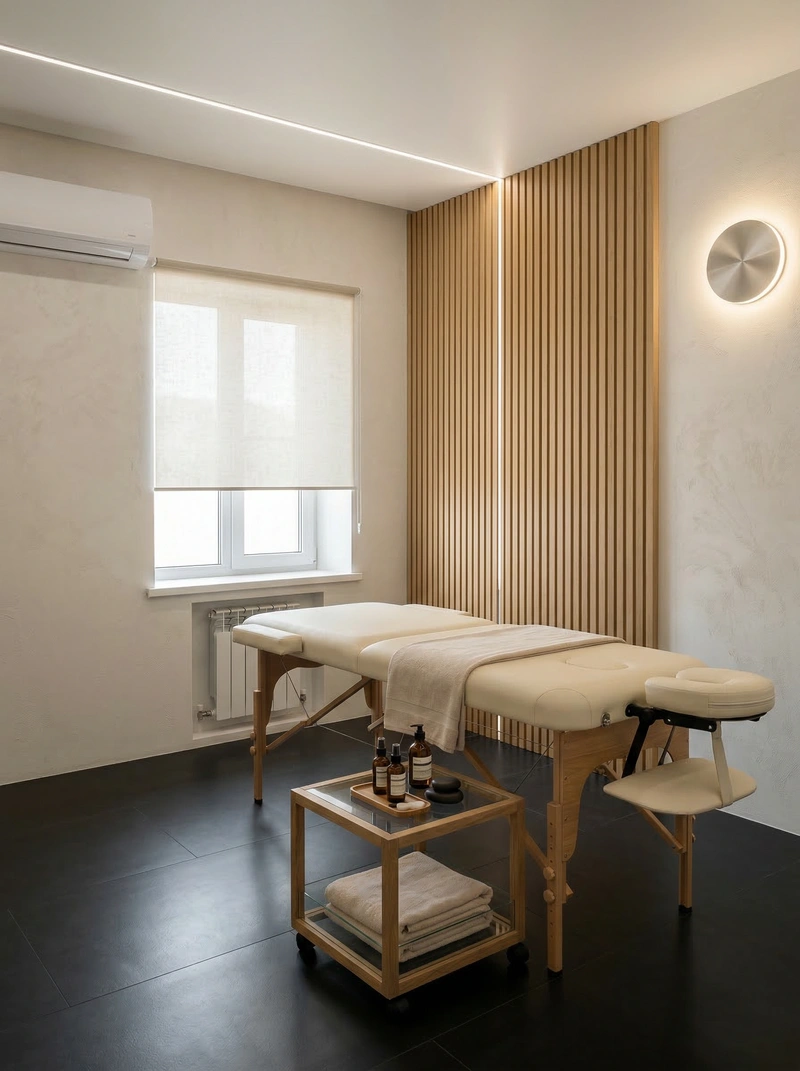 Дизайн интерьера в стиле Минимализм — Кабинет от нейросети RoomGPT