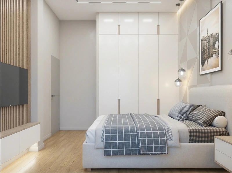 Дизайн спальни в стиле Минимализм — фото интерьера от нейросети RoomGPT