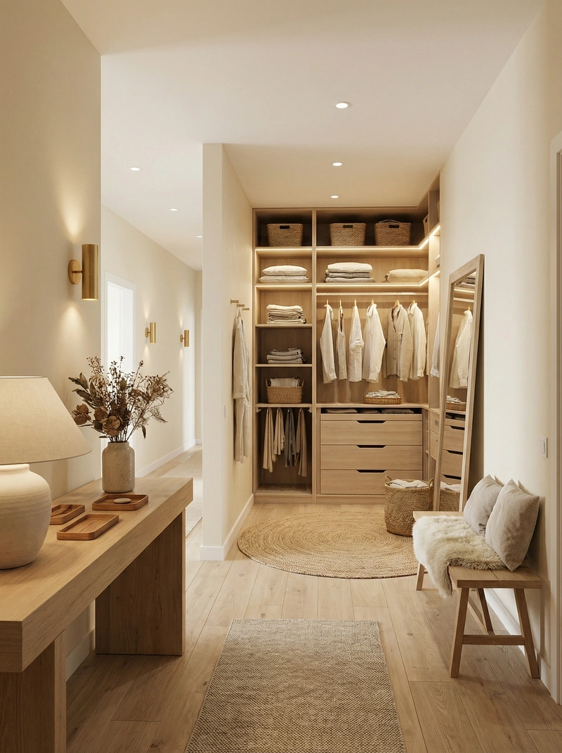 Дизайн интерьера в стиле Хюгге — Прихожая от нейросети RoomGPT