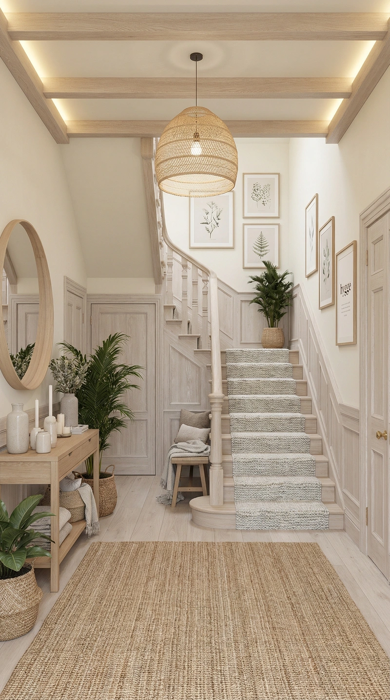 Дизайн интерьера в стиле Хюгге — Прихожая от нейросети RoomGPT