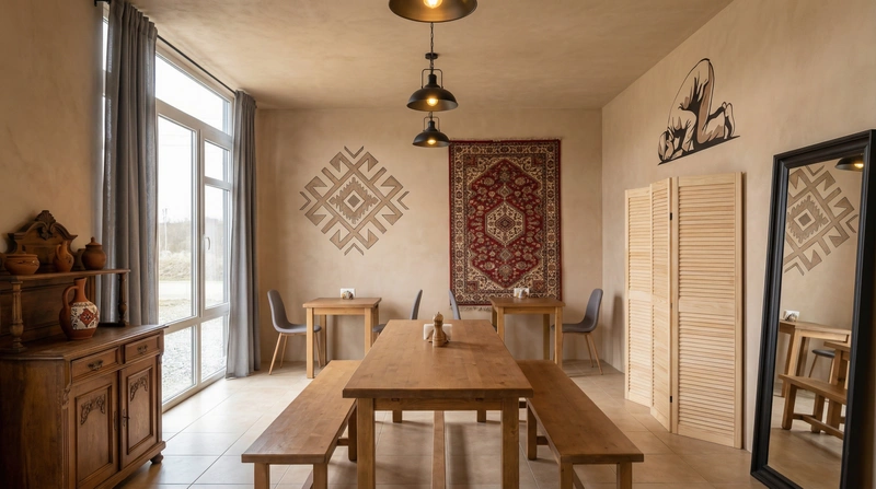 Дизайн гостиной в стиле Без стиля — фото интерьера от нейросети RoomGPT