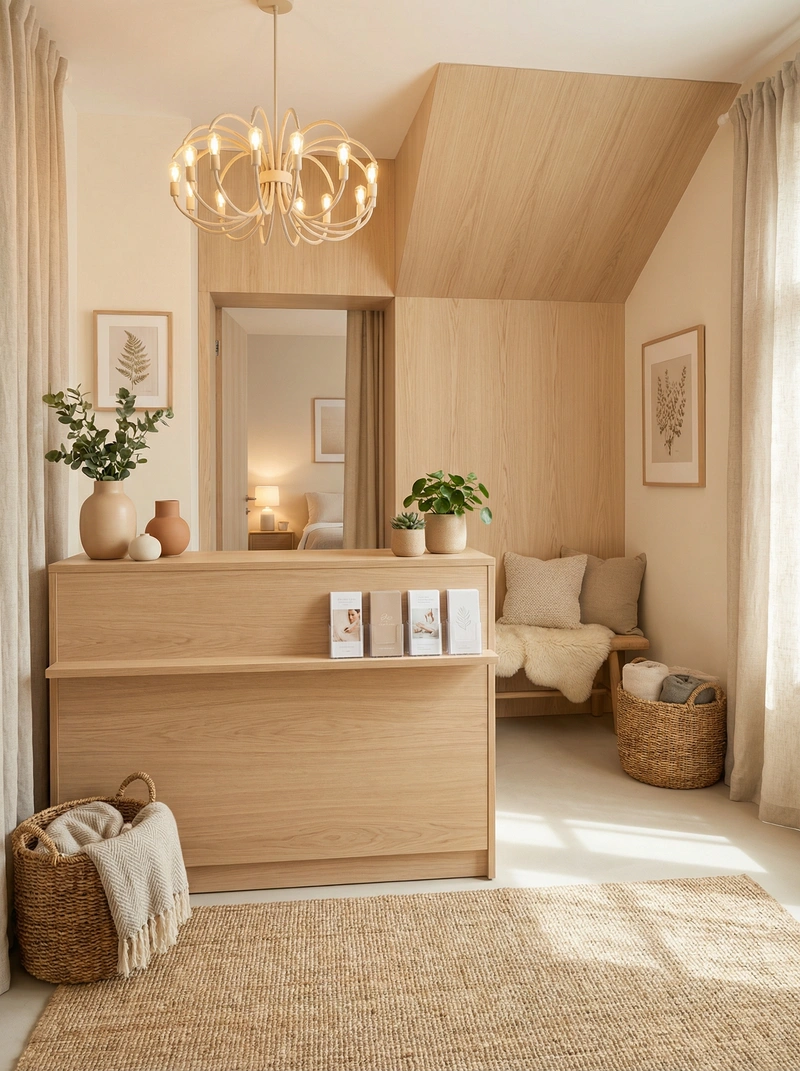 Дизайн интерьера в стиле Хюгге — Гостиная от нейросети RoomGPT