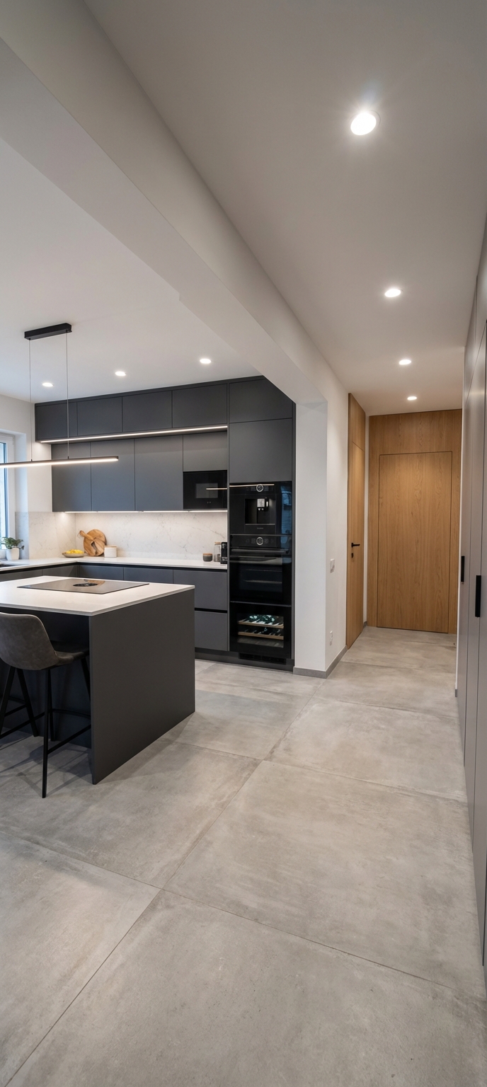 Дизайн кухни в стиле Минимализм — фото интерьера от нейросети RoomGPT