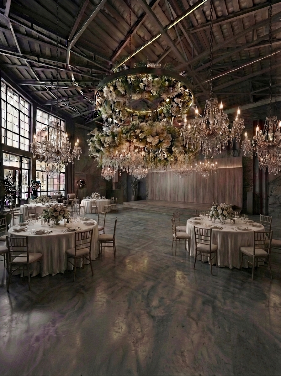 Дизайн гостиной в стиле Блэктэк — фото интерьера от нейросети RoomGPT