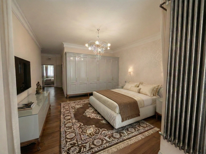 Дизайн интерьера в стиле Классика — Спальня от нейросети RoomGPT