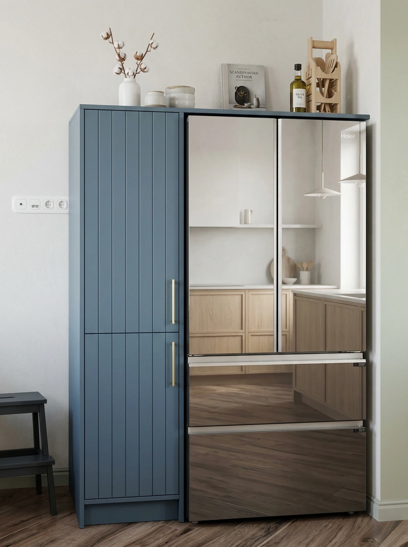 Дизайн интерьера в стиле Сканди — Кухня от нейросети RoomGPT