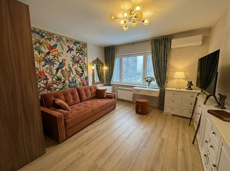 Дизайн интерьера в стиле Классика — Спальня от нейросети RoomGPT