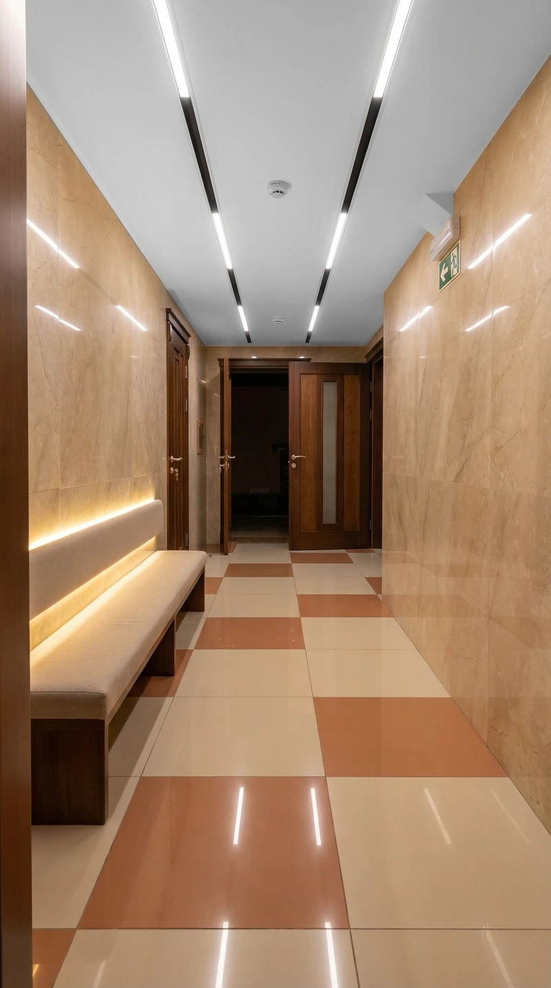 Дизайн интерьера в стиле Контемпорари — Прихожая от нейросети RoomGPT