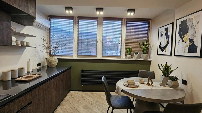 Дизайн кухни в стиле Минимализм — фото интерьера от нейросети RoomGPT