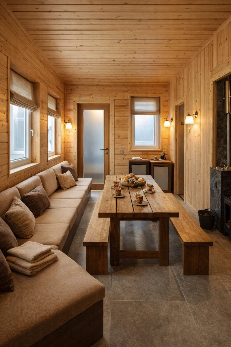 Дизайн гостиной в стиле Без стиля — фото интерьера от нейросети RoomGPT