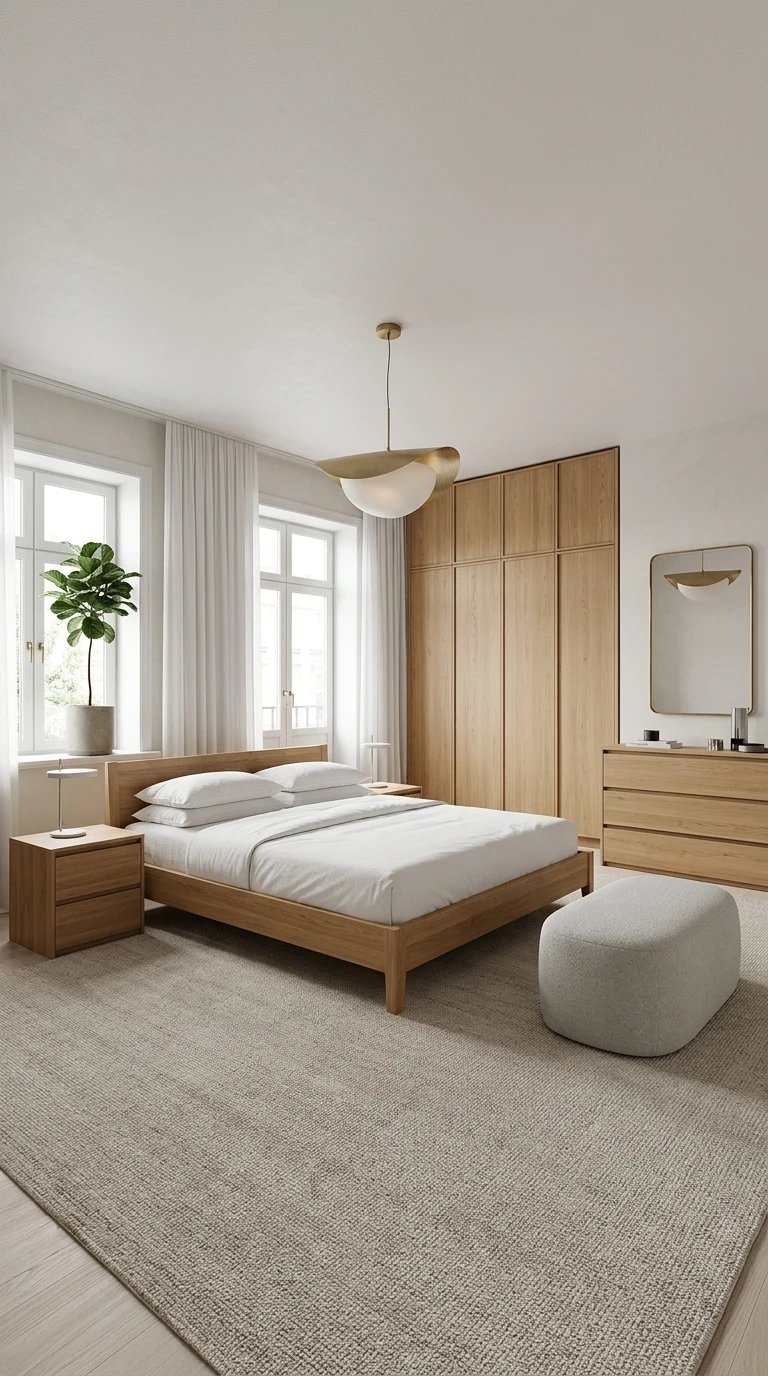 Дизайн интерьера в стиле Минимализм — Гостиная от нейросети RoomGPT