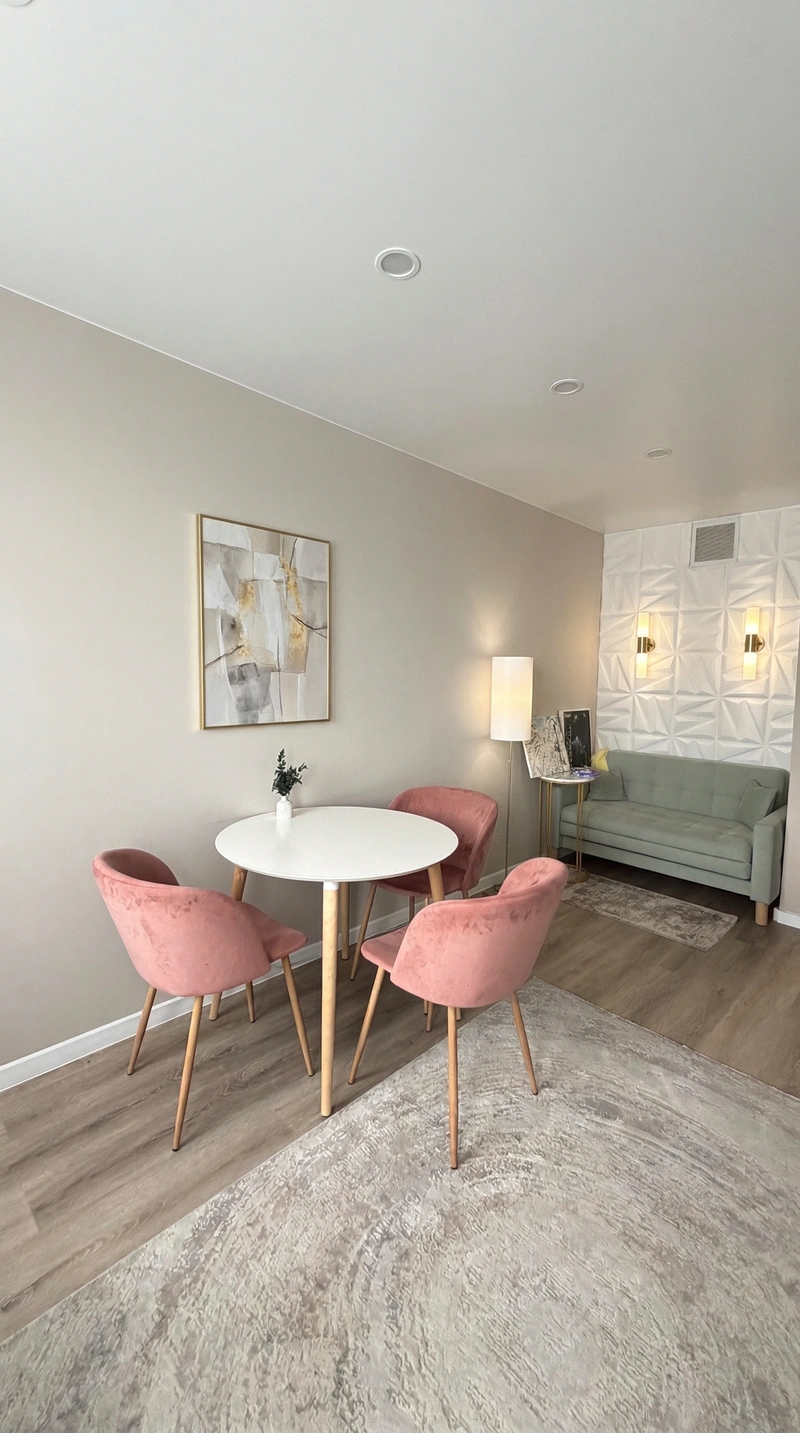 Дизайн гостиной в стиле Минимализм — фото интерьера от нейросети RoomGPT