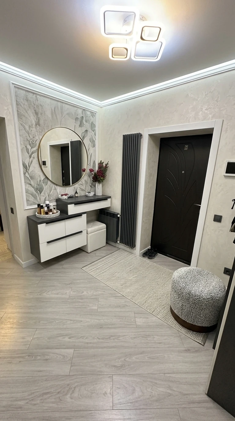 Дизайн прихожей в стиле Сканди — фото интерьера от нейросети RoomGPT