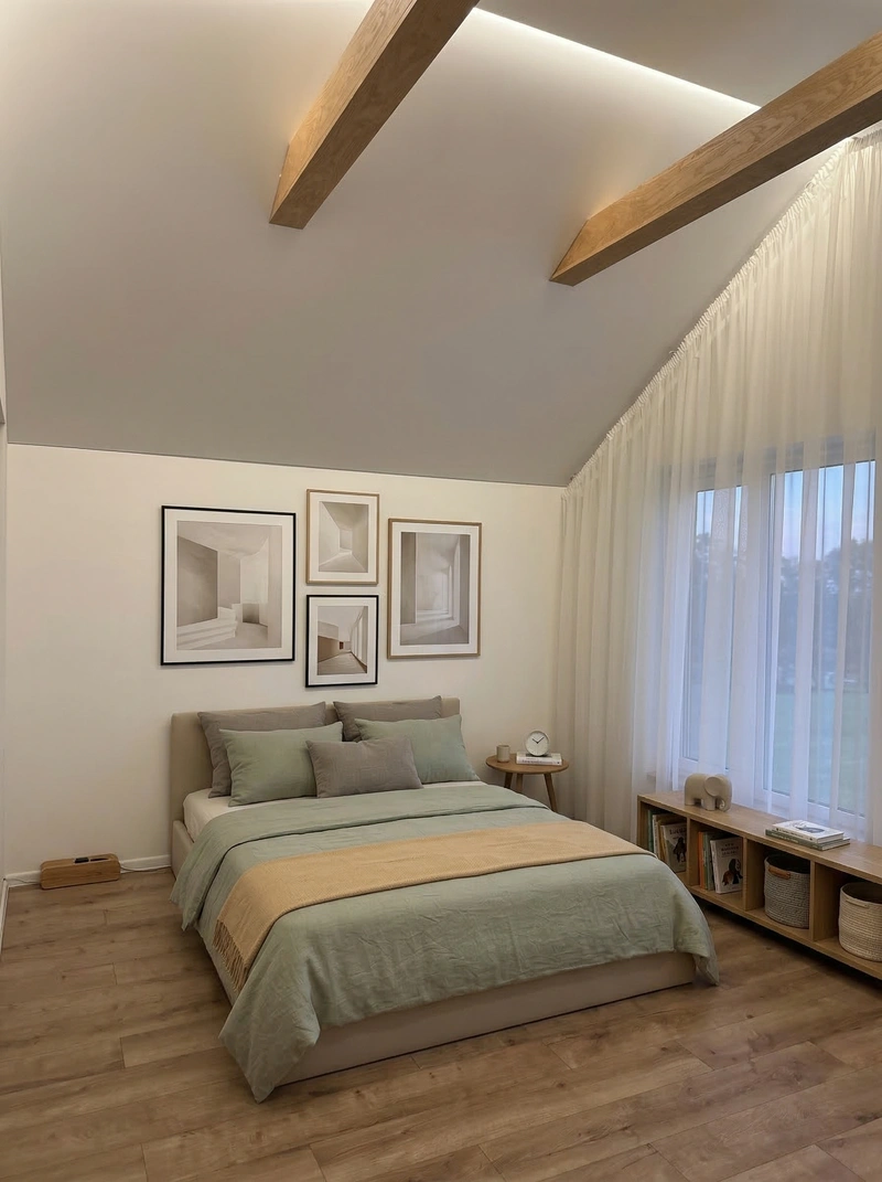 Дизайн детской в стиле Минимализм — фото интерьера от нейросети RoomGPT