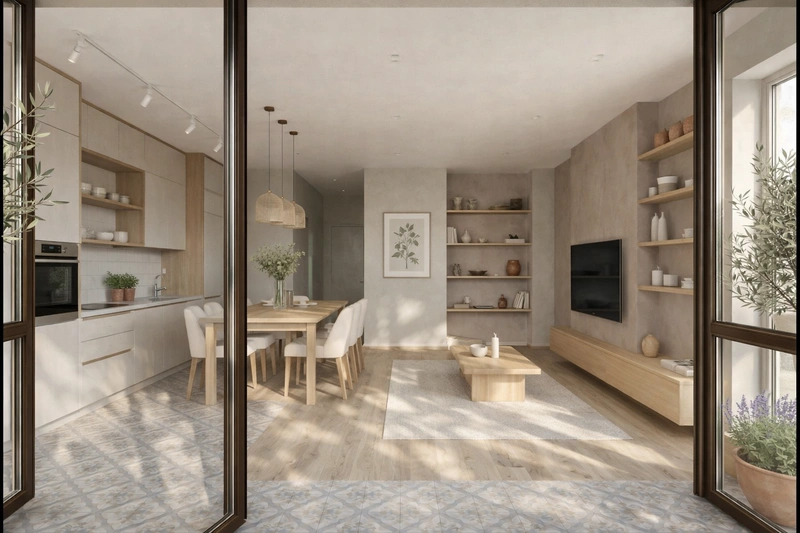 Дизайн гостиной в стиле Без стиля — фото интерьера от нейросети RoomGPT