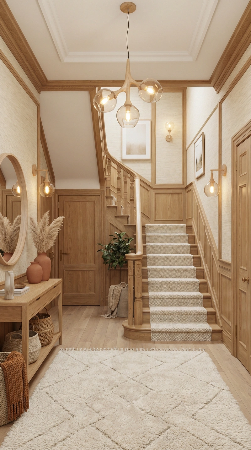 Дизайн интерьера в стиле Хюгге — Прихожая от нейросети RoomGPT