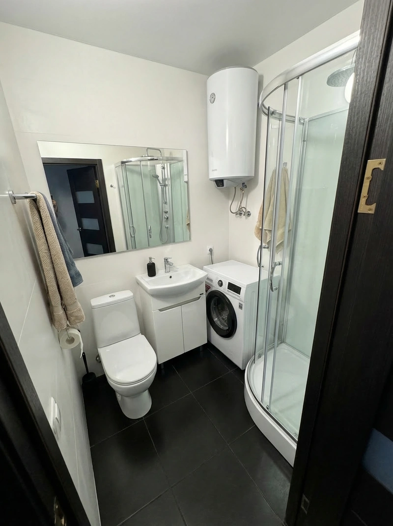 Дизайн ванной в стиле Без стиля — фото интерьера от нейросети RoomGPT