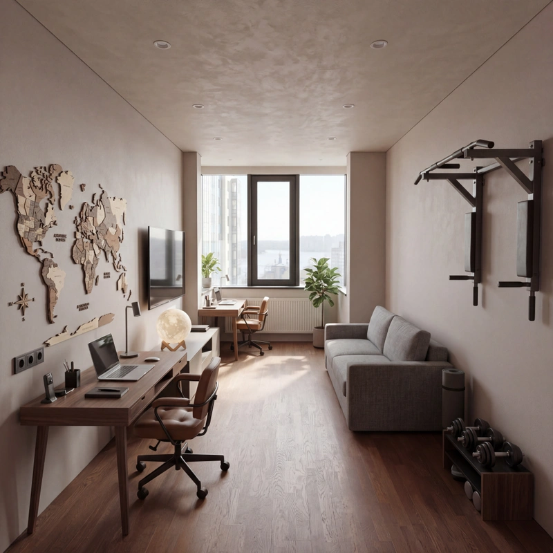 Дизайн гостиной в стиле Без стиля — фото интерьера от нейросети RoomGPT