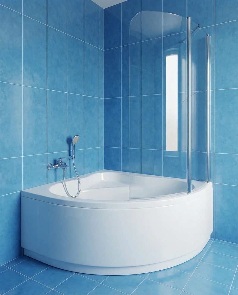 Дизайн ванной в стиле Без стиля — фото интерьера от нейросети RoomGPT