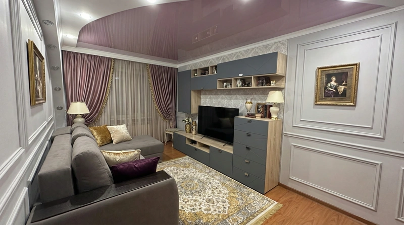 Дизайн интерьера в стиле Классика — Гостиная от нейросети RoomGPT