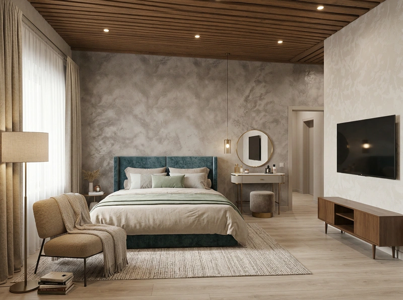 Эклектика — Спальня | RoomGPT