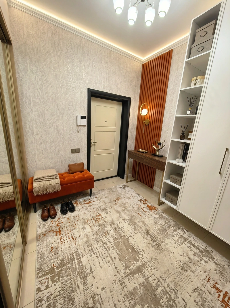 Дизайн интерьера в стиле Контемпорари — Прихожая от нейросети RoomGPT