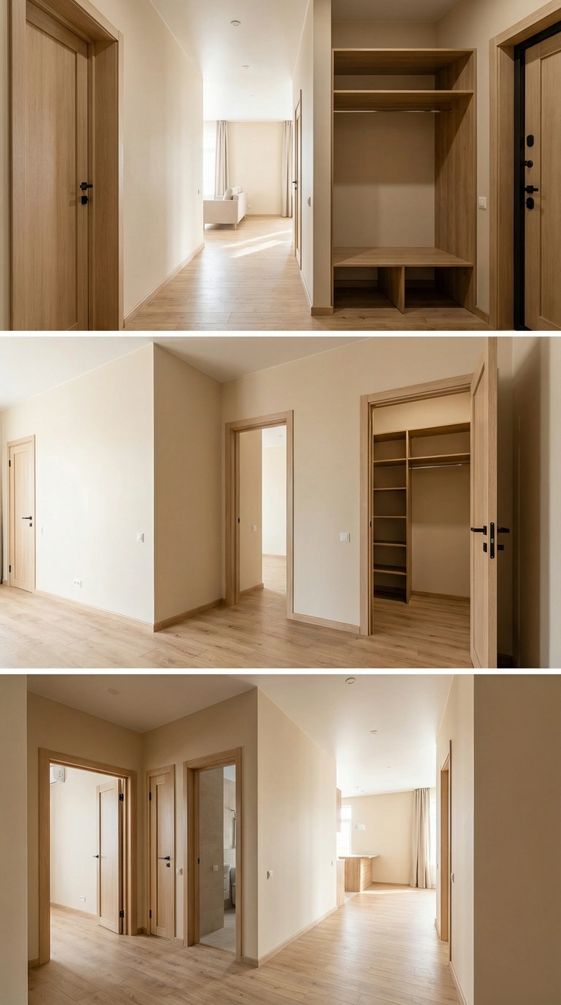 Дизайн интерьера в стиле Хюгге — Прихожая от нейросети RoomGPT