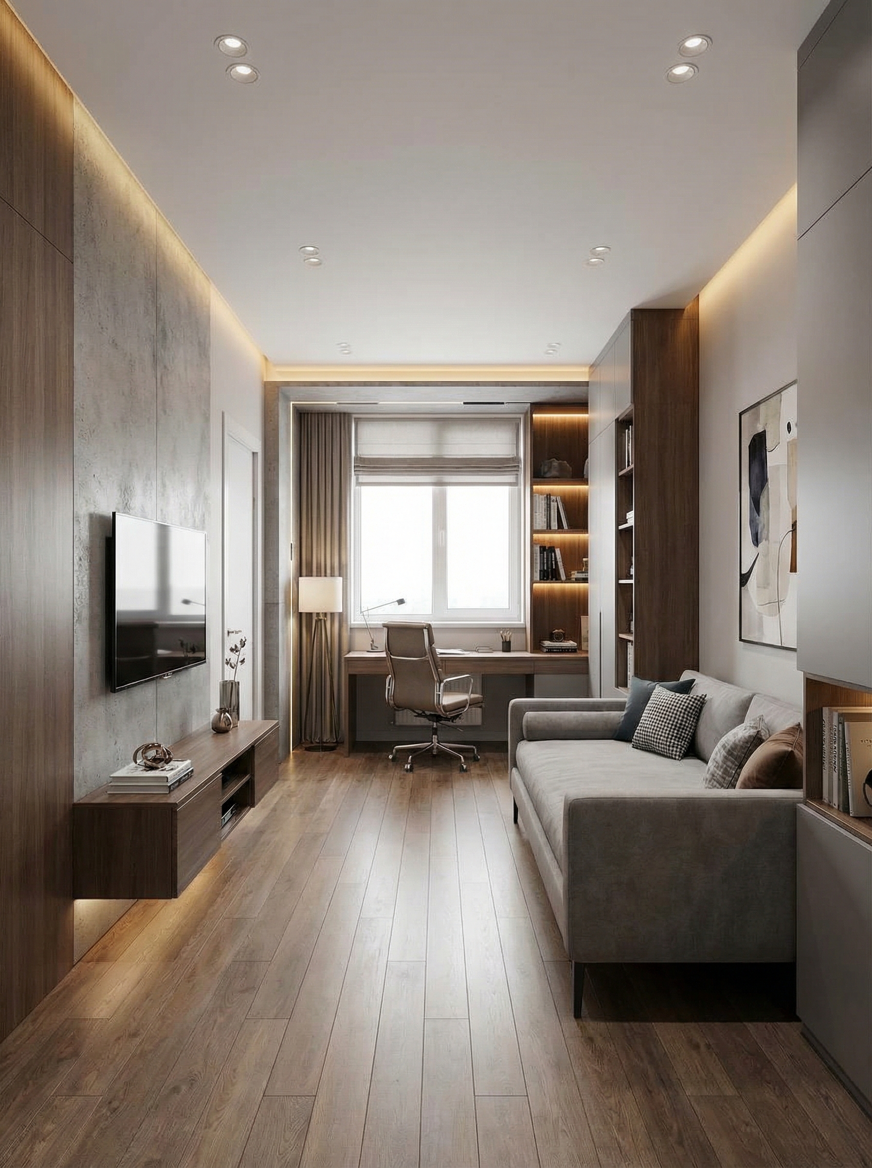 Дизайн детской в стиле Минимализм — фото интерьера от нейросети RoomGPT