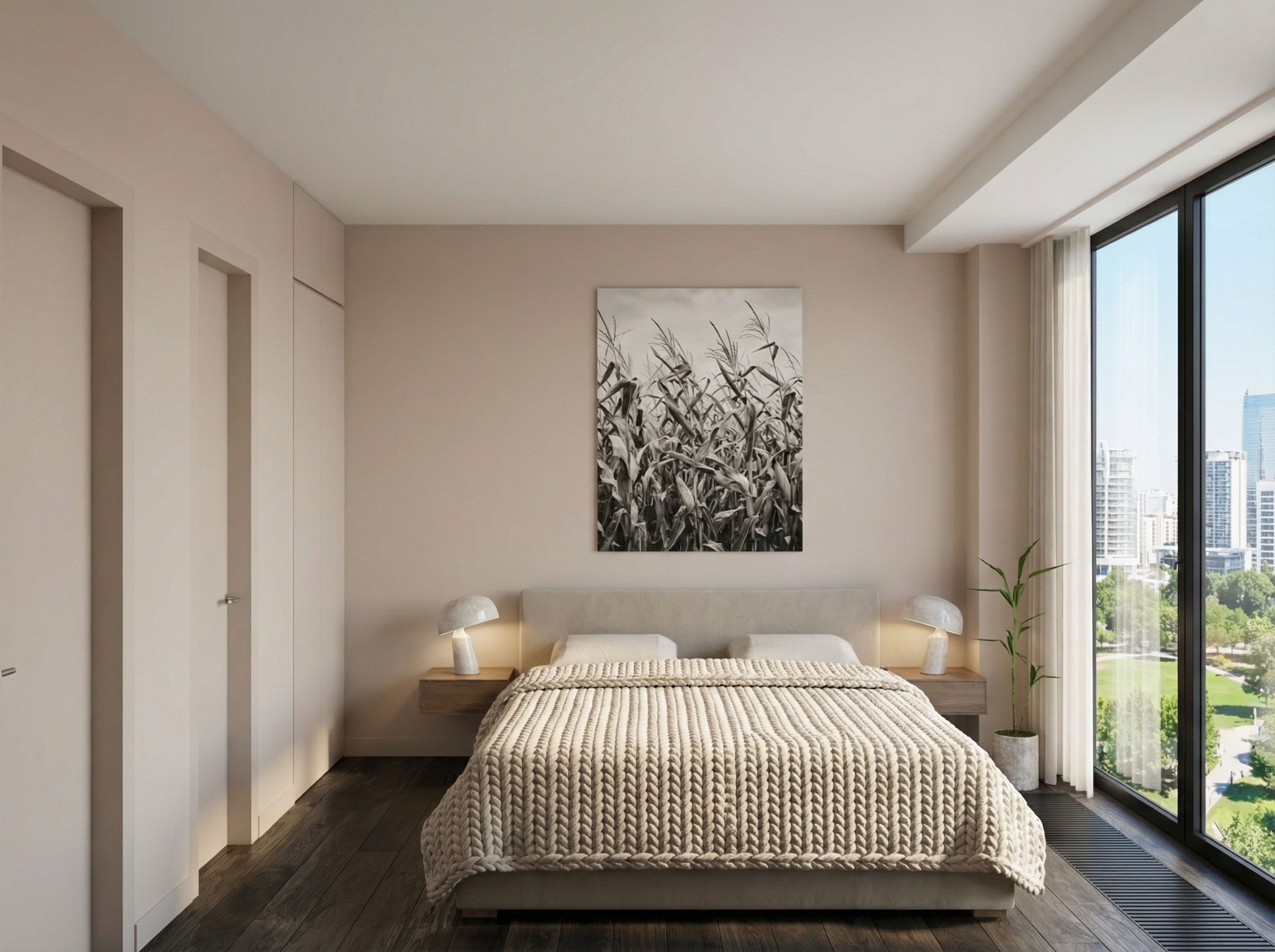 Дизайн гостиной в стиле Контемпорари — фото интерьера от нейросети RoomGPT