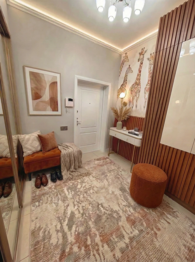 Дизайн интерьера в стиле Контемпорари — Прихожая от нейросети RoomGPT