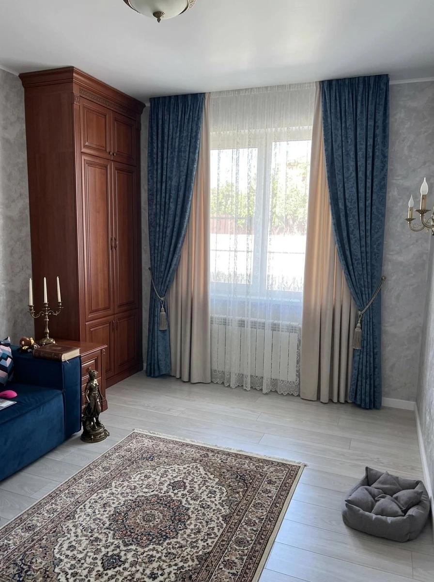 Дизайн кабинета в стиле Классика — фото интерьера от нейросети RoomGPT