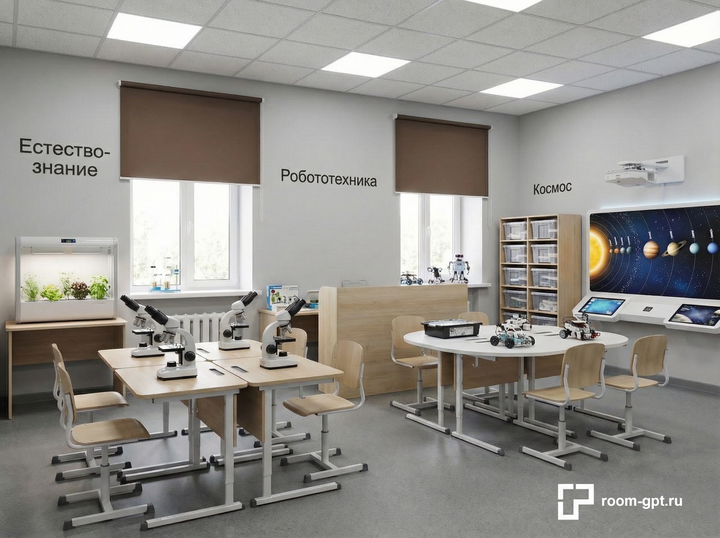 Дизайн детской в стиле Минимализм — фото интерьера от нейросети RoomGPT