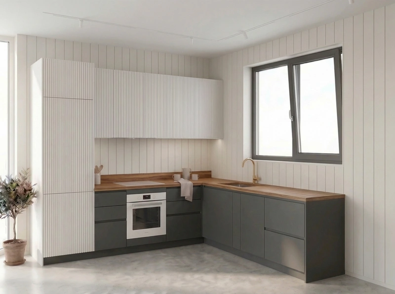 Дизайн кухни в стиле Без стиля — фото интерьера от нейросети RoomGPT