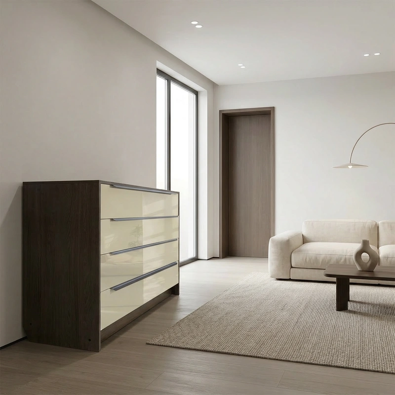 Дизайн интерьера в стиле Минимализм — Гостиная от нейросети RoomGPT