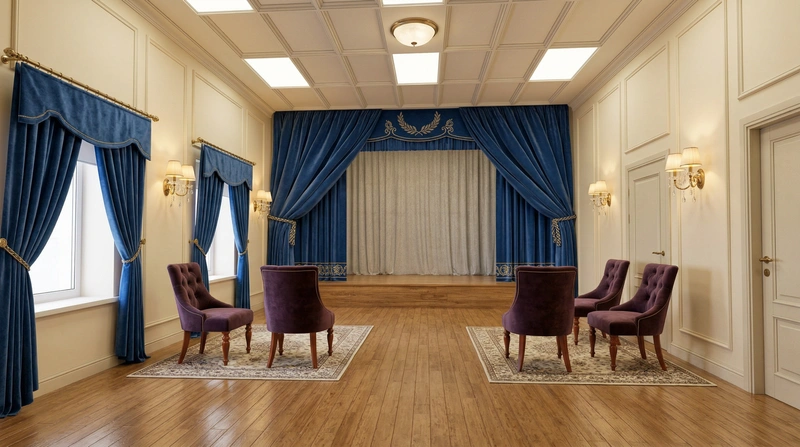 Дизайн интерьера в стиле Классика — Гостиная от нейросети RoomGPT