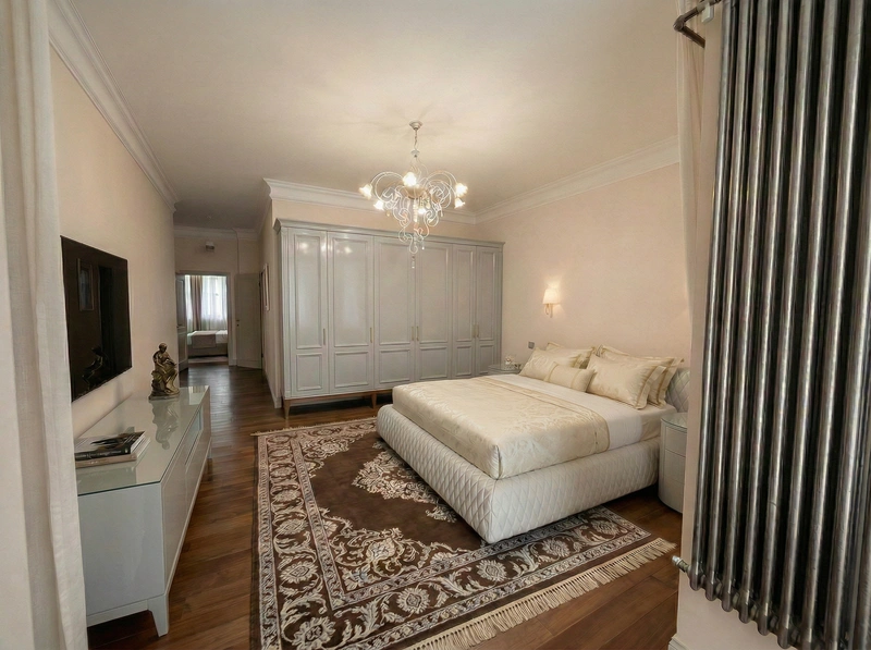 Дизайн интерьера в стиле Классика — Гостиная от нейросети RoomGPT